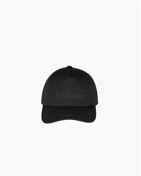 ysl gorra|Gorra Saint Laurent de gabardina .